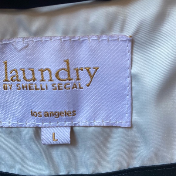 LAUNDRY BY SHELLI SEGAL Quilted JACKET Sz L - Picture 12 of 16